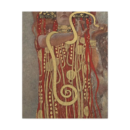 Gustav Klimt (1862-1918) Hygeia - 1907 - Canvas Wall Art 24″ x 30″ 1.25" - The Sticker Space