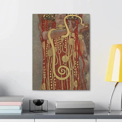 Gustav Klimt (1862-1918) Hygeia - 1907 - Canvas Wall Art - The Sticker Space