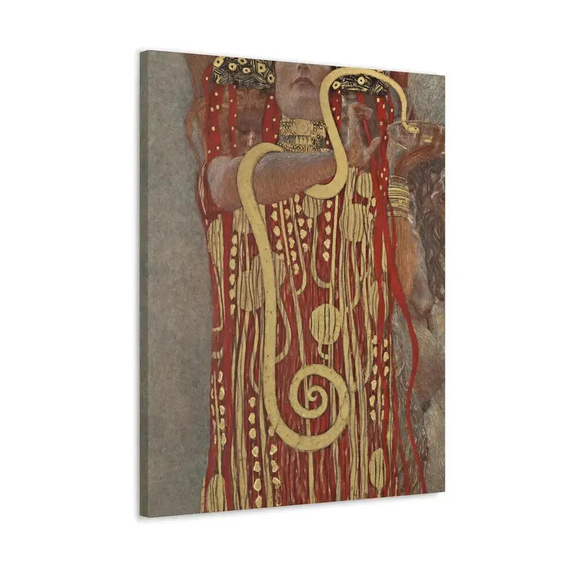 Gustav Klimt (1862-1918) Hygeia - 1907 - Canvas Wall Art - The Sticker Space