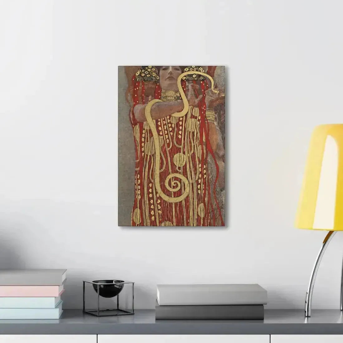 Gustav Klimt (1862-1918) Hygeia - 1907 - Canvas Wall Art - The Sticker Space
