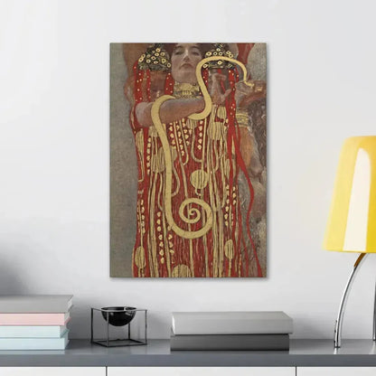 Gustav Klimt (1862-1918) Hygeia - 1907 - Canvas Wall Art - The Sticker Space