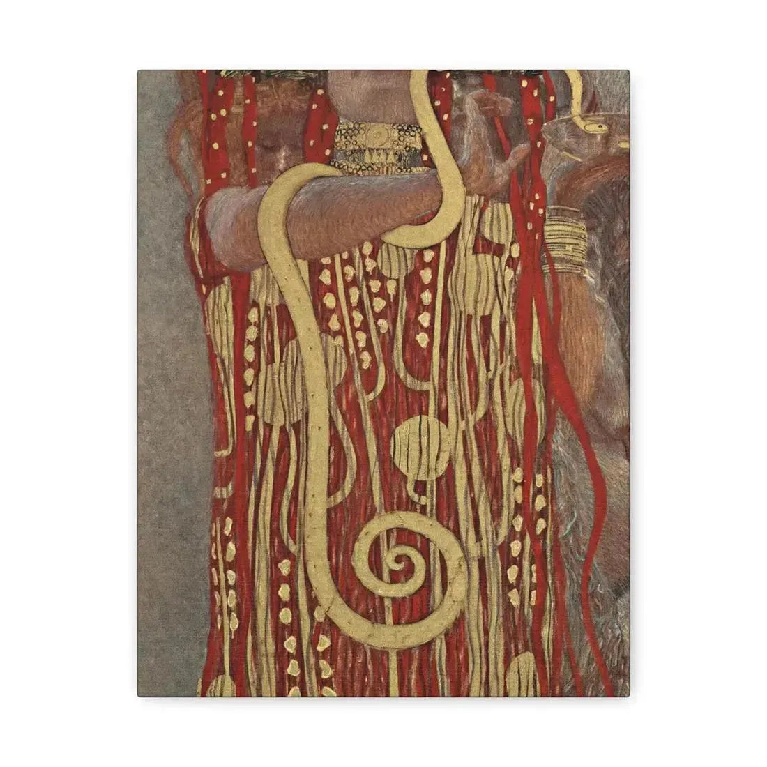 Gustav Klimt (1862-1918) Hygeia - 1907 - Canvas Wall Art - The Sticker Space