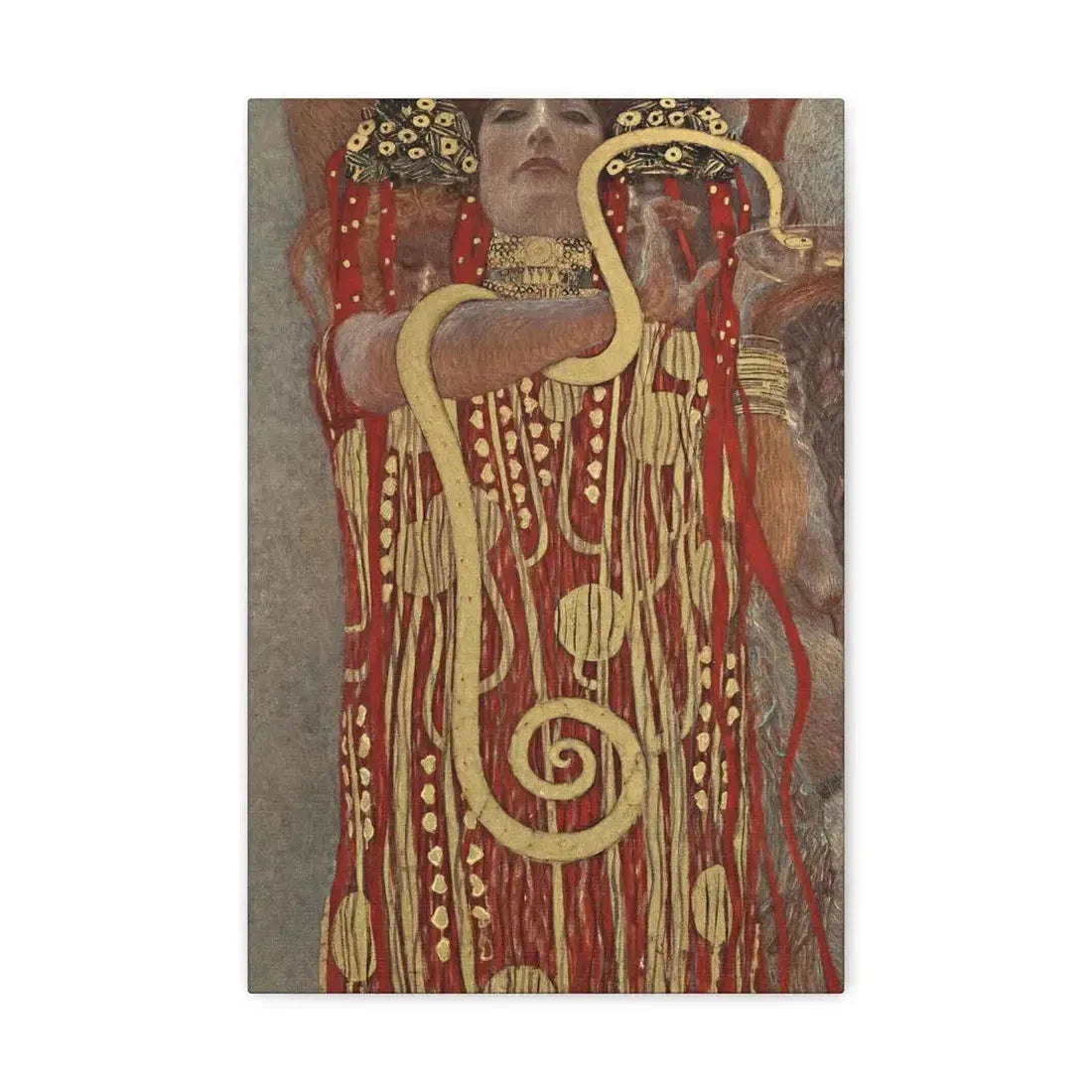 Gustav Klimt (1862-1918) Hygeia - 1907 - Canvas Wall Art - The Sticker Space