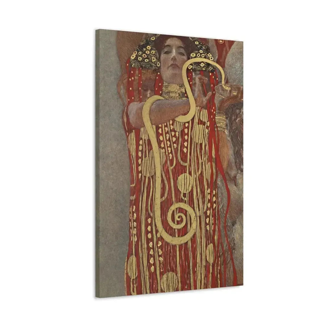 Gustav Klimt (1862-1918) Hygeia - 1907 - Canvas Wall Art - The Sticker Space
