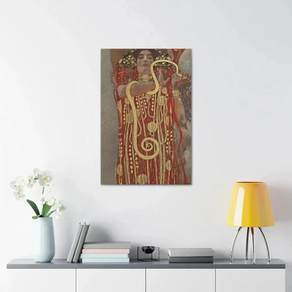 Gustav Klimt (1862-1918) Hygeia - 1907 - Canvas Wall Art - The Sticker Space