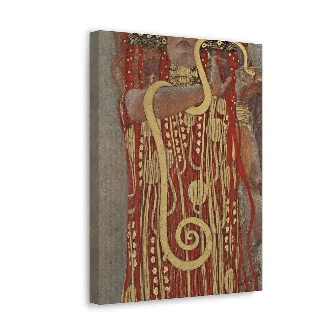 Gustav Klimt (1862-1918) Hygeia - 1907 - Canvas Wall Art - The Sticker Space
