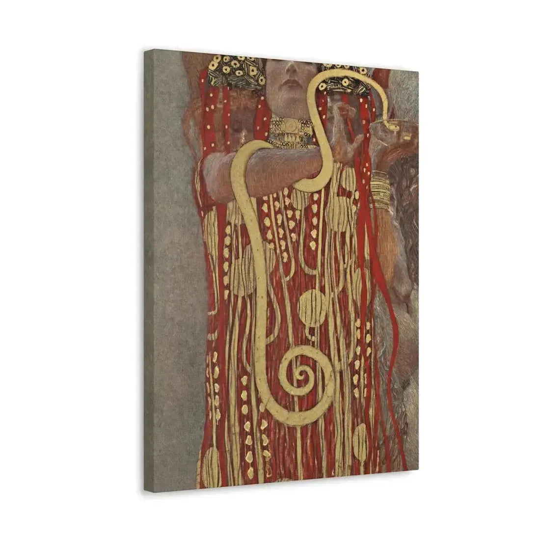 Gustav Klimt (1862-1918) Hygeia - 1907 - Canvas Wall Art - The Sticker Space