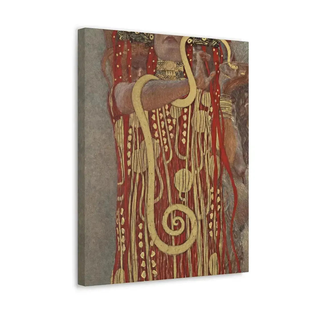 Gustav Klimt (1862-1918) Hygeia - 1907 - Canvas Wall Art - The Sticker Space