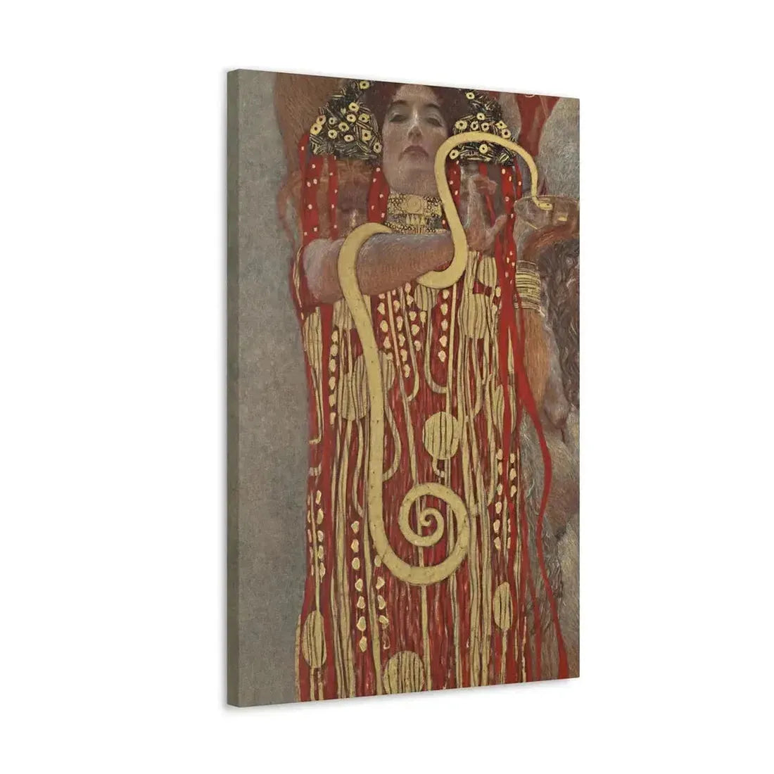 Gustav Klimt (1862-1918) Hygeia - 1907 - Canvas Wall Art - The Sticker Space