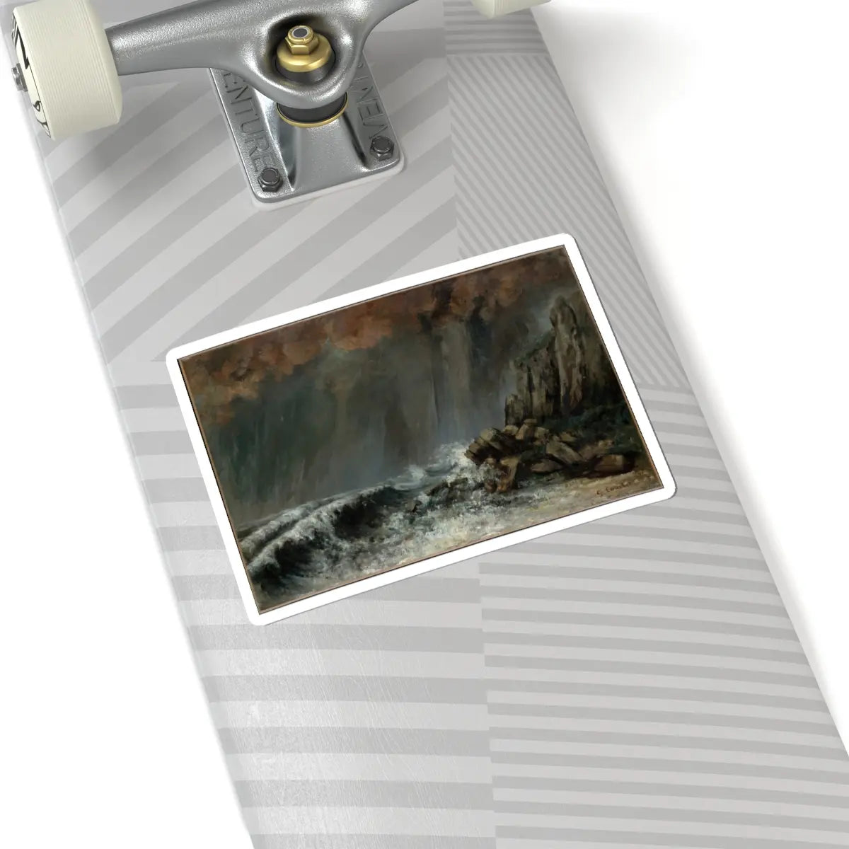 SKU:TSS-STICK-GSTCRB-6X6-11 Sizes:6" × 6" Types:White