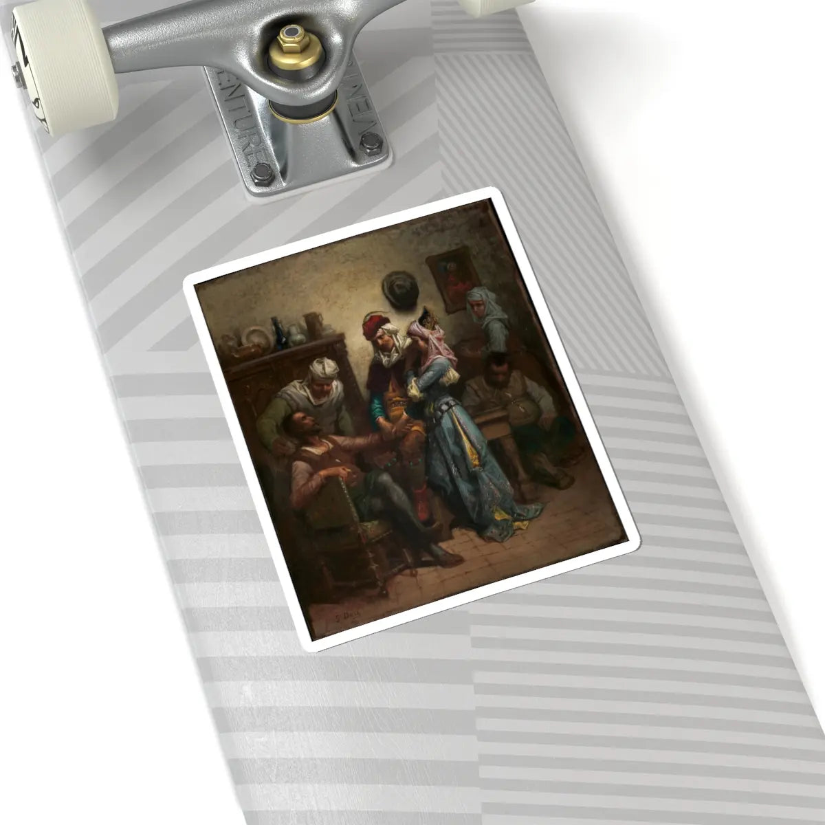 SKU:TSS-STICK-GSTDR-6X6-1N1EA Sizes:6" × 6" Types:White