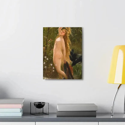 Gustave Graef (1821-1895) Die Meerjungfrau - Canvas Wall Art - The Sticker Space