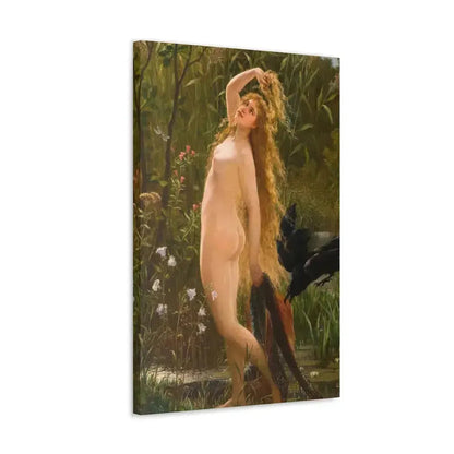 Gustave Graef (1821-1895) Die Meerjungfrau - Canvas Wall Art - The Sticker Space