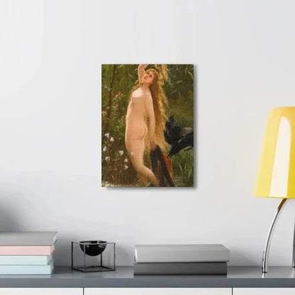 Gustave Graef (1821-1895) Die Meerjungfrau - Canvas Wall Art - The Sticker Space