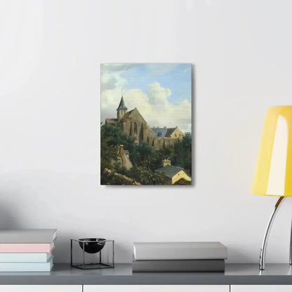 Gustave Leprince (1810-1837) View of the Graville Priory - Canvas Wall Art - The Sticker Space