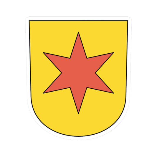 Gutenswil coat of arms (Switzerland) (Coat of Arms) STICKER Vinyl Kiss-Cut Decal 2 Inch White - The Sticker Space