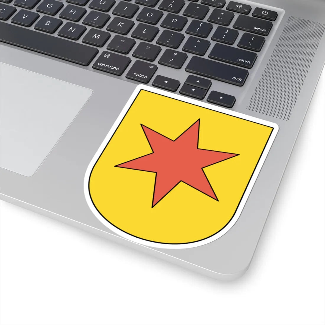 Gutenswil coat of arms (Switzerland) (Coat of Arms) STICKER Vinyl Kiss-Cut Decal - The Sticker Space