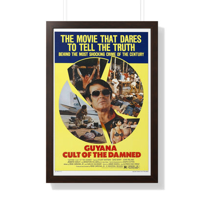 GUYANA CULT OF THE DAMNED 1979 - Framed Movie Poster-20" x 30"-The Sticker Space