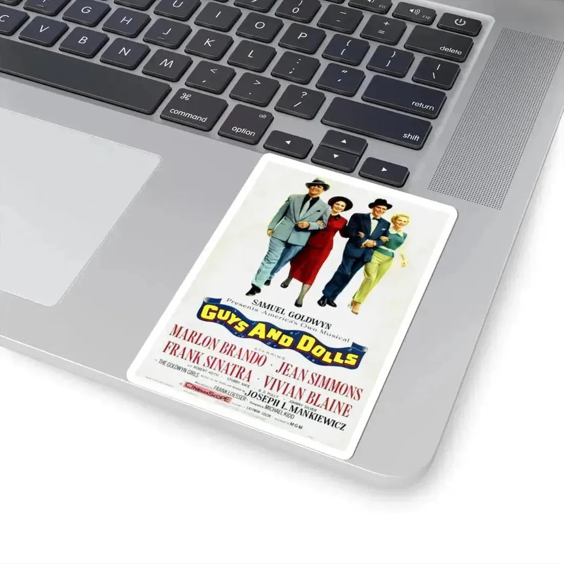 Guys and Dolls 1955 Movie Poster - STICKER Vinyl Kiss-Cut Decal - The Sticker Space