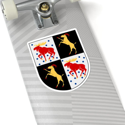 Gävleborg län vapen (Sweden) (Coat of Arms) STICKER Vinyl Kiss-Cut Decal - The Sticker Space
