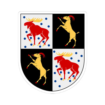 Gävleborg län vapen (Sweden) (Coat of Arms) STICKER Vinyl Kiss-Cut Decal - The Sticker Space