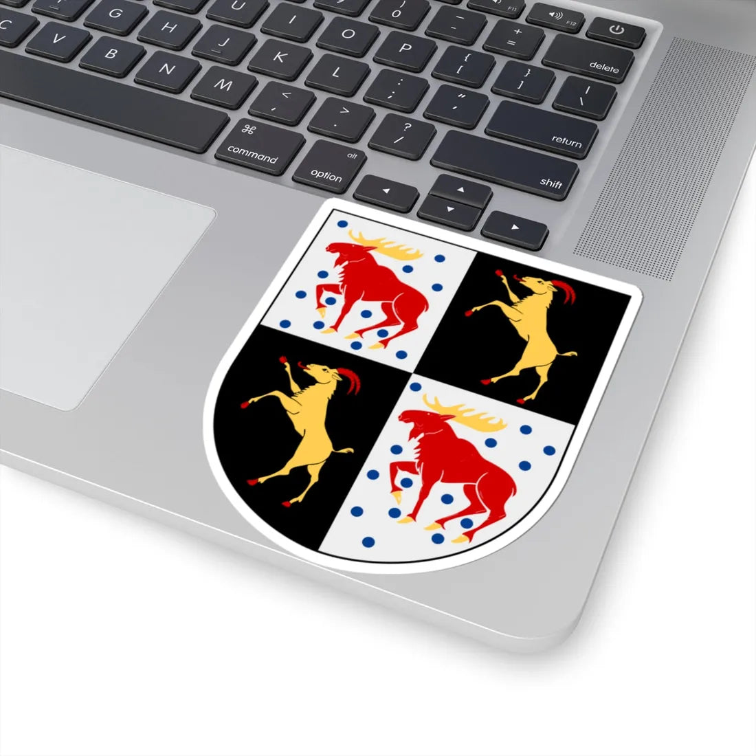 Gävleborg län vapen (Sweden) (Coat of Arms) STICKER Vinyl Kiss-Cut Decal - The Sticker Space