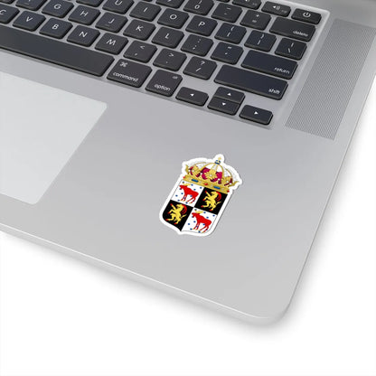 Gävleborgs län vapen crowned (Sweden) (Coat of Arms) STICKER Vinyl Kiss-Cut Decal - The Sticker Space