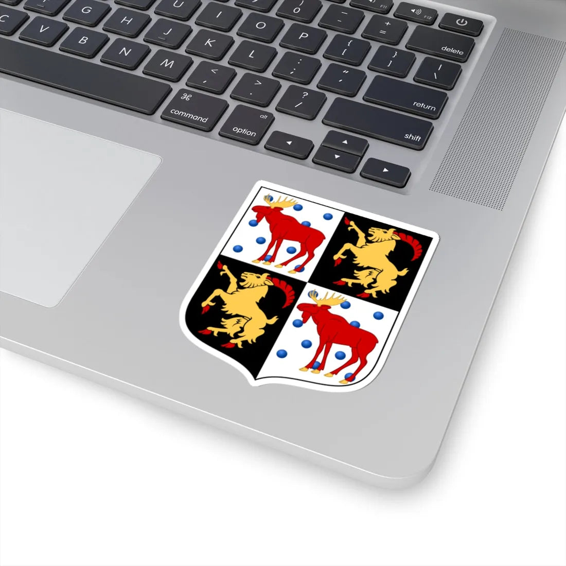 Gävleborgs län vapen (Sweden) (Coat of Arms) STICKER Vinyl Kiss-Cut Decal - The Sticker Space