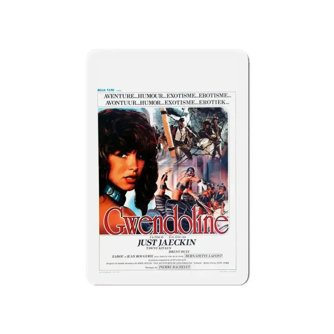 GWENDOLINE (FRENCH) 1984 Movie Poster - Refrigerator Magnet - The Sticker Space