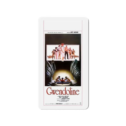 GWENDOLINE (ITALIAN) 1984 Movie Poster - Refrigerator Magnet - The Sticker Space