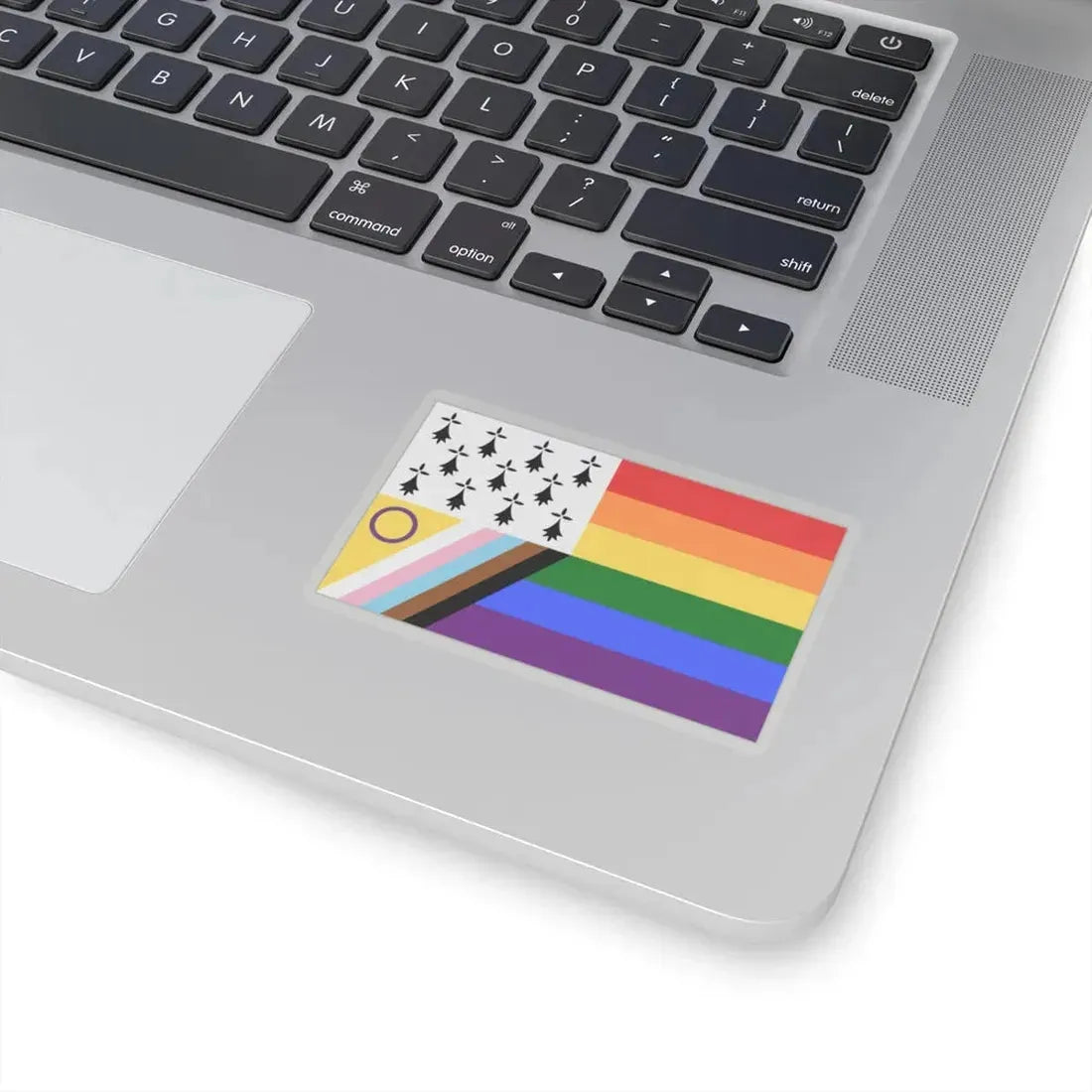 Gwenn-ha-du lgbt (Belgium) STICKER Vinyl Kiss-Cut Decal - The Sticker Space