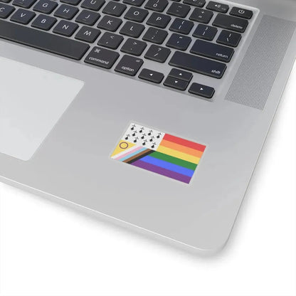 Gwenn-ha-du lgbt (Belgium) STICKER Vinyl Kiss-Cut Decal - The Sticker Space