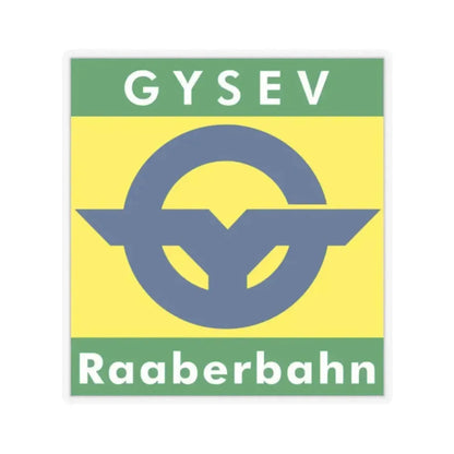 GYSEV (Logo) STICKER Vinyl Kiss-Cut Decal 2 Inch Transparent - The Sticker Space