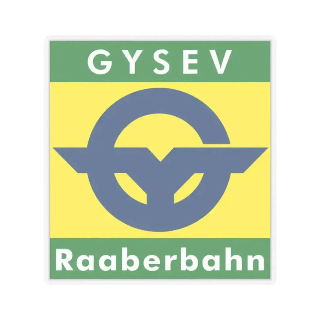 GYSEV (Logo) STICKER Vinyl Kiss-Cut Decal 3 Inch Transparent - The Sticker Space
