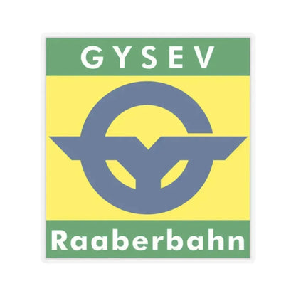 GYSEV (Logo) STICKER Vinyl Kiss-Cut Decal 4 Inch Transparent - The Sticker Space