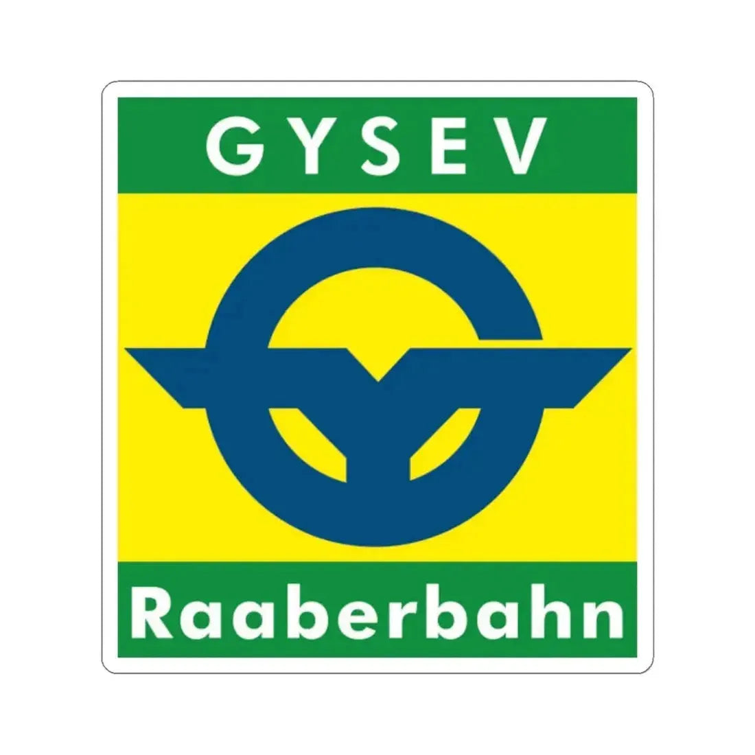 GYSEV (Logo) STICKER Vinyl Kiss-Cut Decal 4 Inch White - The Sticker Space