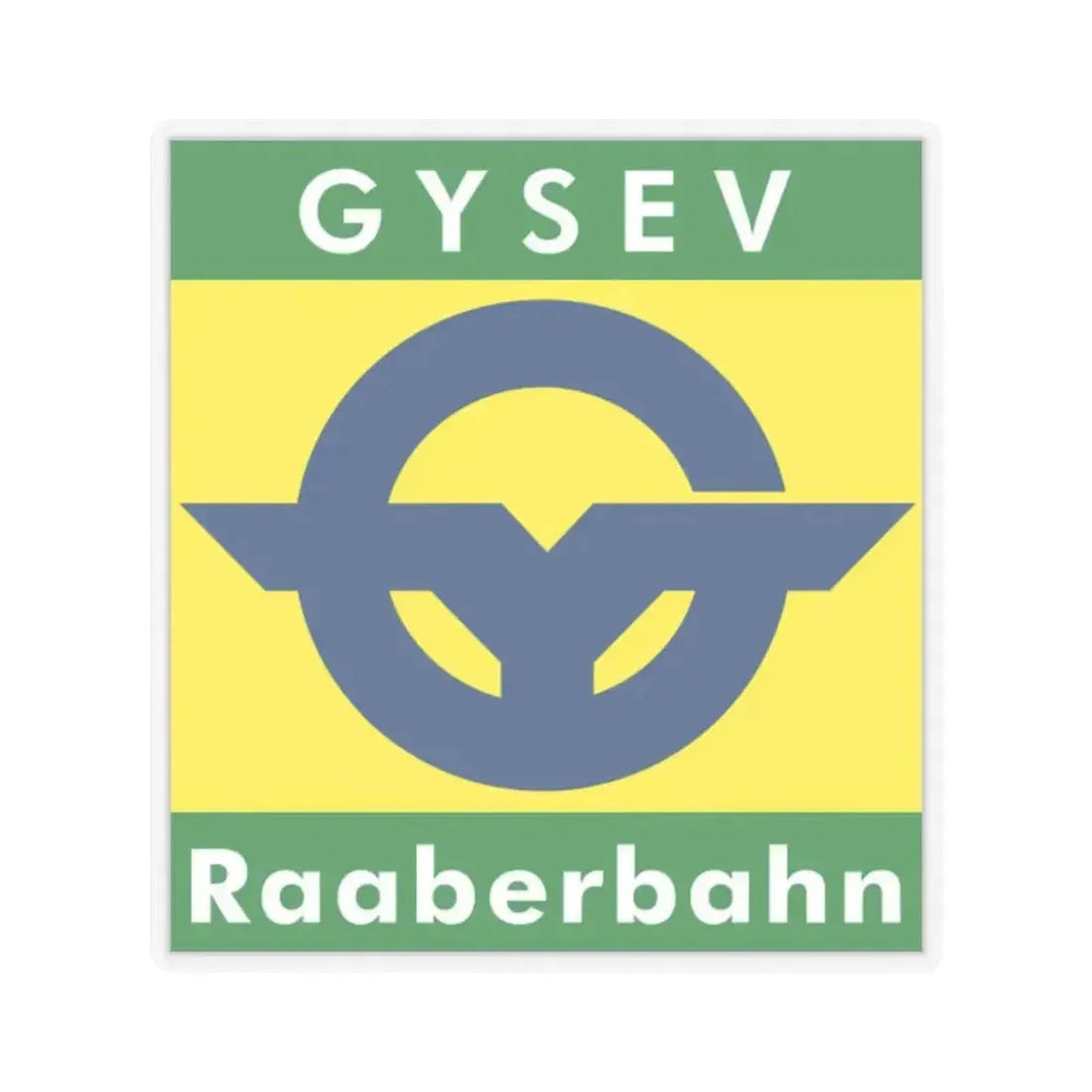 GYSEV (Logo) STICKER Vinyl Kiss-Cut Decal 6 Inch Transparent - The Sticker Space