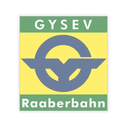 GYSEV (Logo) STICKER Vinyl Kiss-Cut Decal 6 Inch Transparent - The Sticker Space