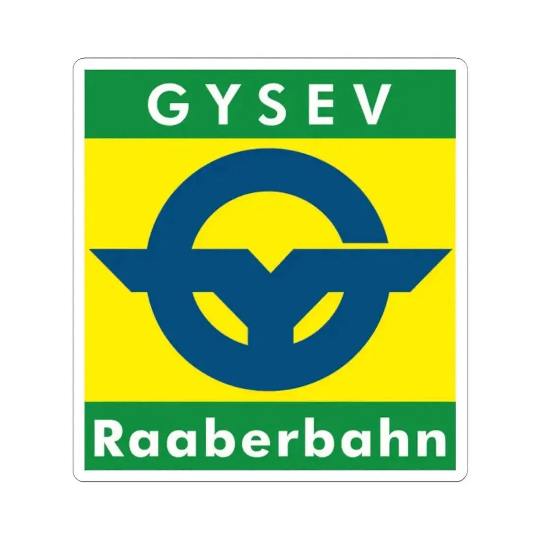 GYSEV (Logo) STICKER Vinyl Kiss-Cut Decal 6 Inch White - The Sticker Space