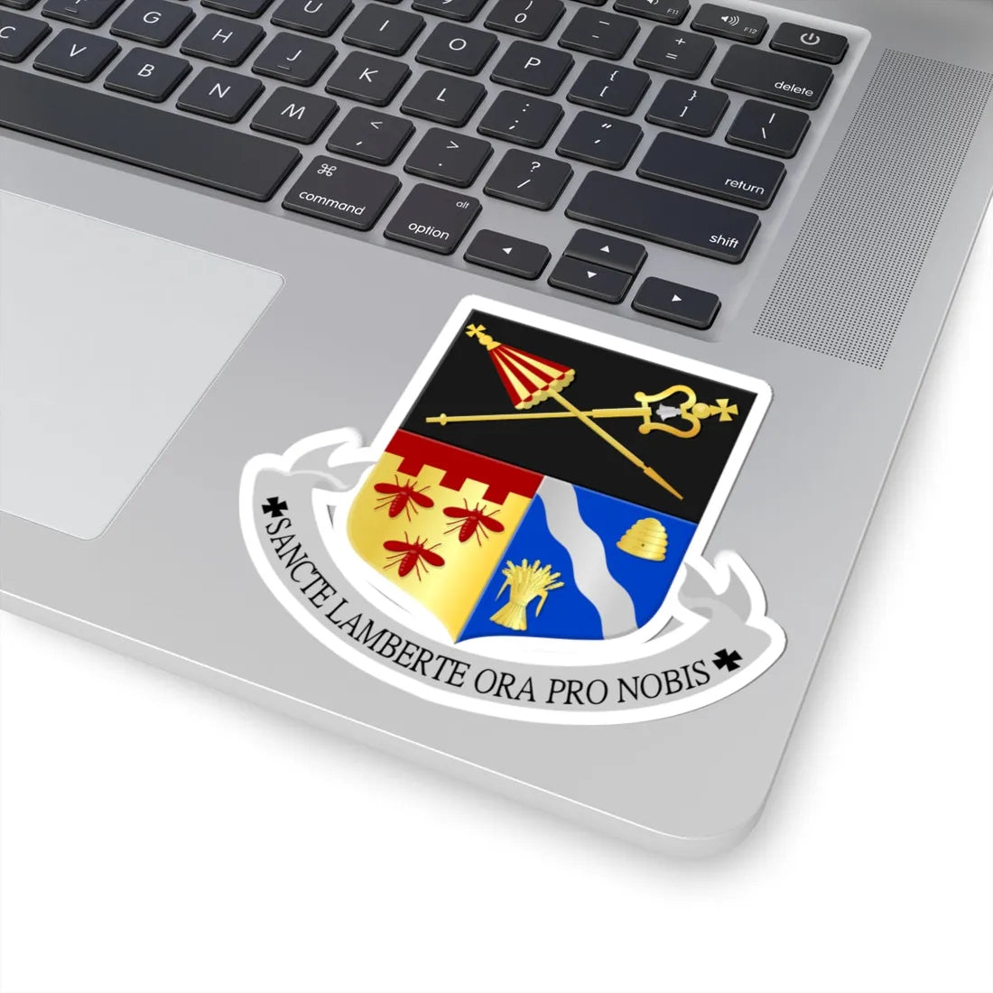 H. Lambertus Hengelo (Netherlands) (Coat of Arms) STICKER Vinyl Kiss-Cut Decal - The Sticker Space