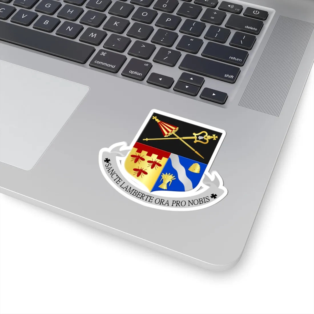 H. Lambertus Hengelo (Netherlands) (Coat of Arms) STICKER Vinyl Kiss-Cut Decal - The Sticker Space