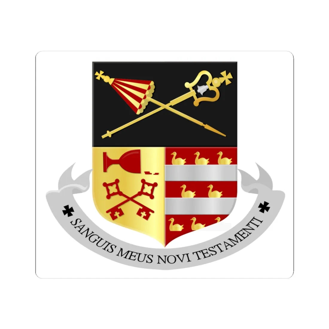 H. Petrus Boxtel (Netherlands) (Coat of Arms) STICKER Vinyl Kiss-Cut Decal - The Sticker Space