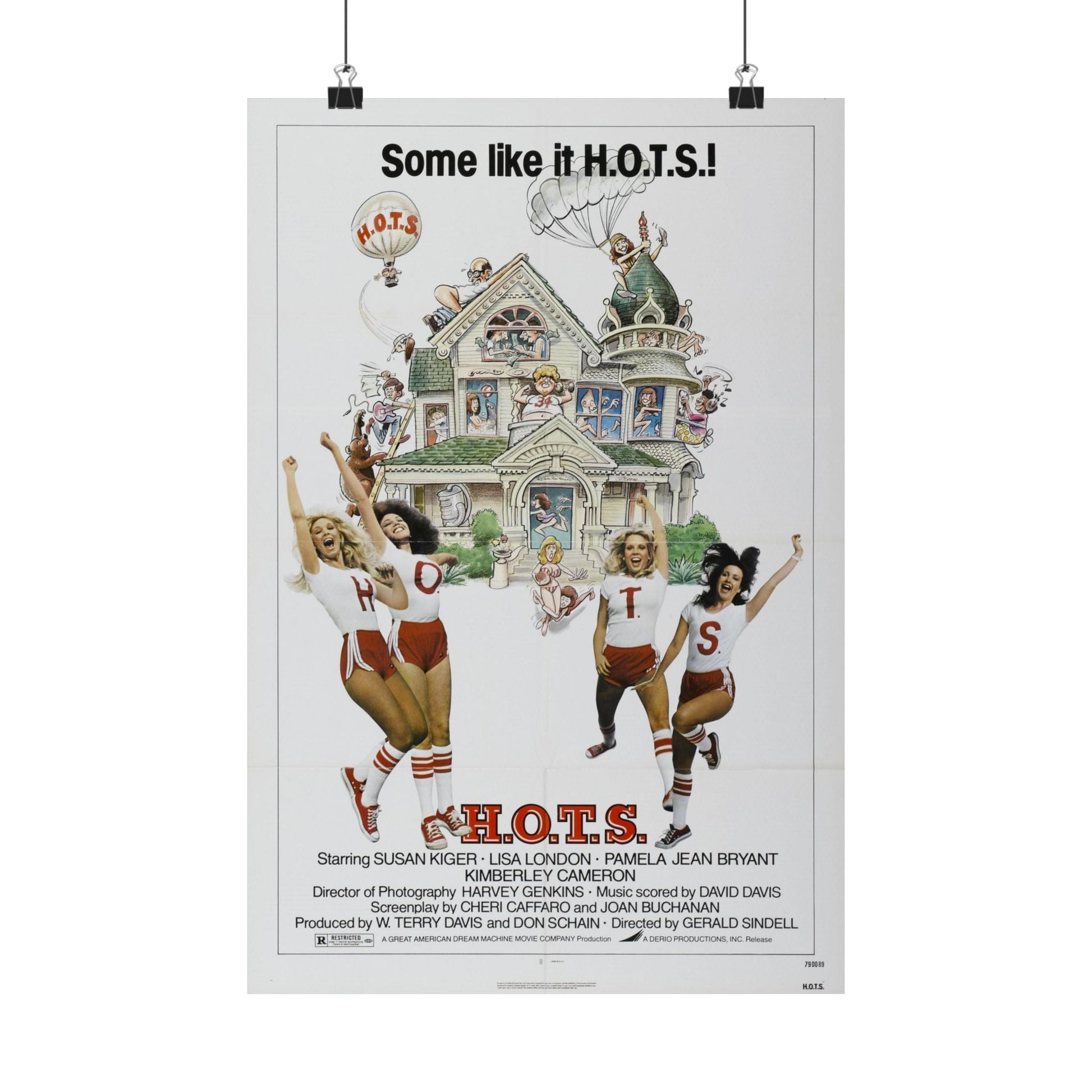 H.O.T.S. 1979 - Paper Movie Poster-12″ x 18″-The Sticker Space