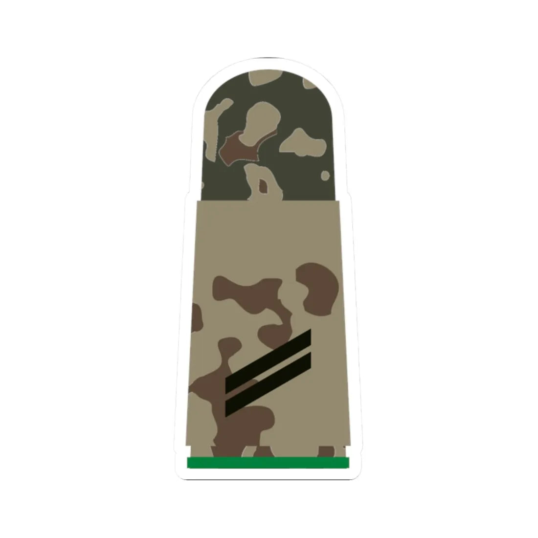 HA 3S3 13 Obergefreiter PzGren L (Germany) (Military Rank) STICKER Vinyl Kiss-Cut Decal 2 Inch White - The Sticker Space