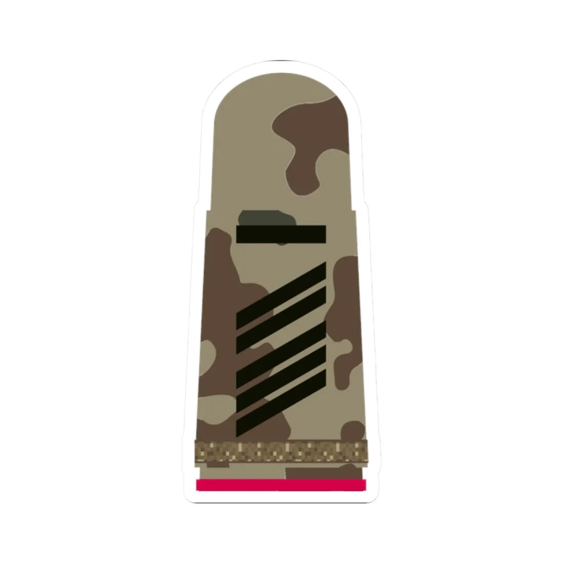 HA 3S3 15 Oberstabsgefreiter UA mbL Pz L (Germany) (Military Rank) STICKER Vinyl Kiss-Cut Decal 2 Inch White - The Sticker Space