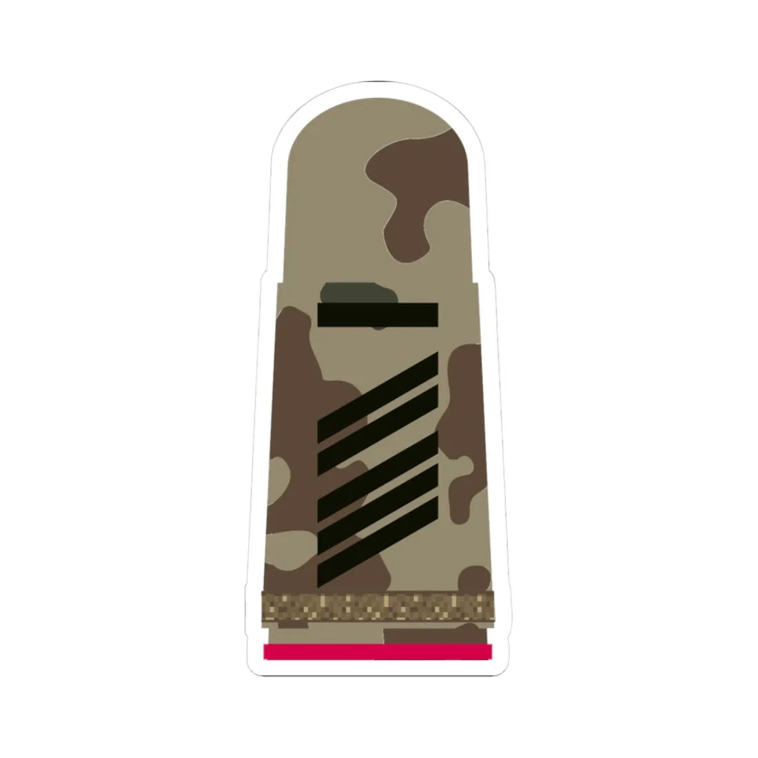 HA 3S3 15 Oberstabsgefreiter UA mbL Pz L (Germany) (Military Rank) STICKER Vinyl Kiss-Cut Decal 3 Inch White - The Sticker Space