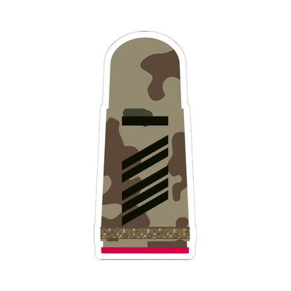 HA 3S3 15 Oberstabsgefreiter UA mbL Pz L (Germany) (Military Rank) STICKER Vinyl Kiss-Cut Decal 6 Inch White - The Sticker Space