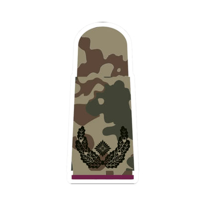 HA 3S3 51 Major ABCAbw (Germany) (Military Rank) STICKER Vinyl Kiss-Cut Decal 2 Inch White - The Sticker Space
