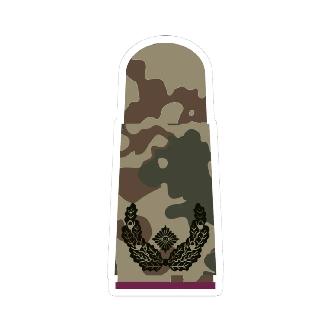 HA 3S3 51 Major ABCAbw (Germany) (Military Rank) STICKER Vinyl Kiss-Cut Decal 3 Inch White - The Sticker Space
