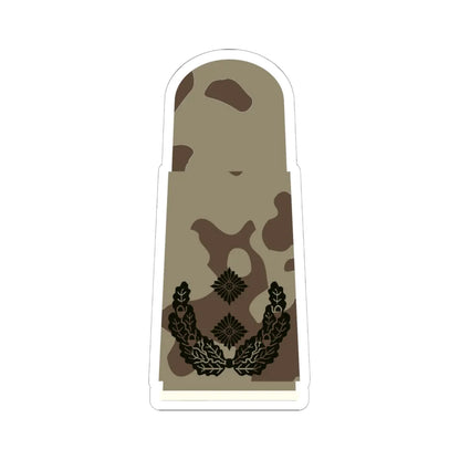 HA 3S3 52 Oberstleutnant MilMus (Germany) (Military Rank) STICKER Vinyl Kiss-Cut Decal 6 Inch White - The Sticker Space